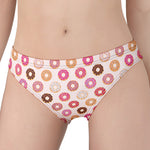 Pastel Donut Pattern Print Women's Panties