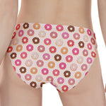 Pastel Donut Pattern Print Women's Panties