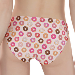 Pastel Donut Pattern Print Women's Panties