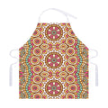 Pastel Ethnic Mandala Print Adjustable Apron
