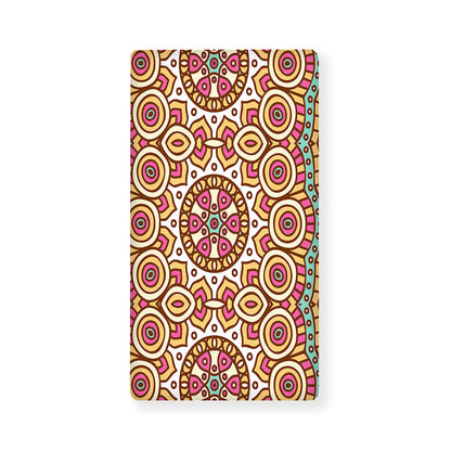 Pastel Ethnic Mandala Print Baby Crib Sheet