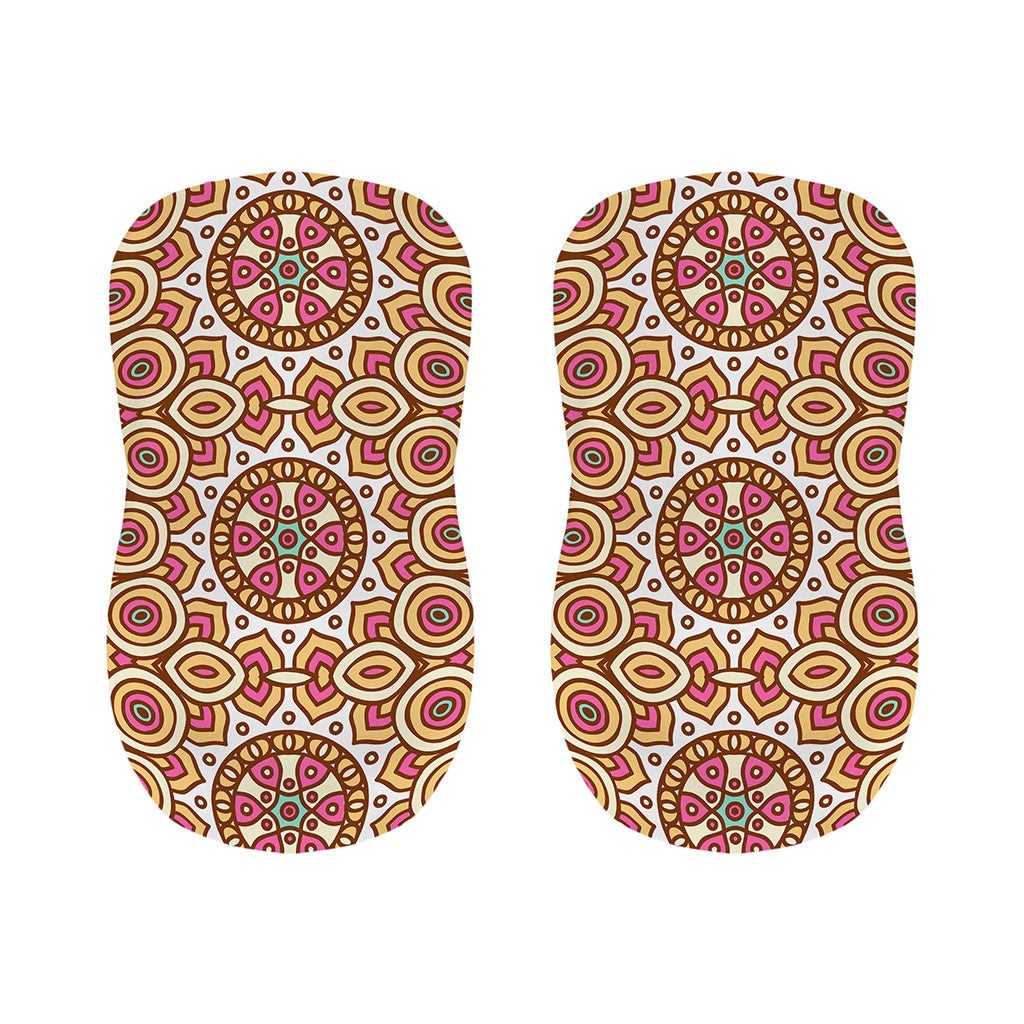 Pastel Ethnic Mandala Print Bar Stool Covers