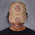Pastel Ethnic Mandala Print Baseball Cap
