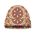 Pastel Ethnic Mandala Print Beanie