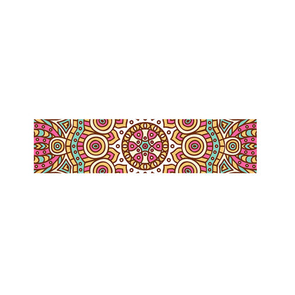 Pastel Ethnic Mandala Print Bed Runner