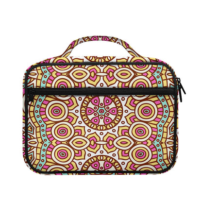 Pastel Ethnic Mandala Print Briefcase Bible Bag