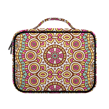 Pastel Ethnic Mandala Print Briefcase Bible Bag