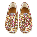 Pastel Ethnic Mandala Print Casual Shoes