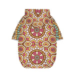 Pastel Ethnic Mandala Print Dog Zip Up Hoodie