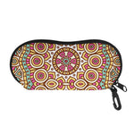 Pastel Ethnic Mandala Print Glasses Case