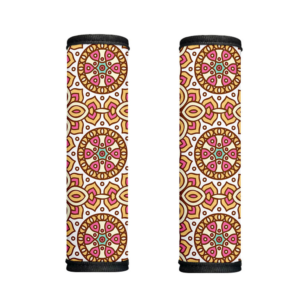 Pastel Ethnic Mandala Print Handle Covers
