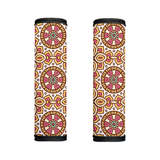 Pastel Ethnic Mandala Print Handle Covers