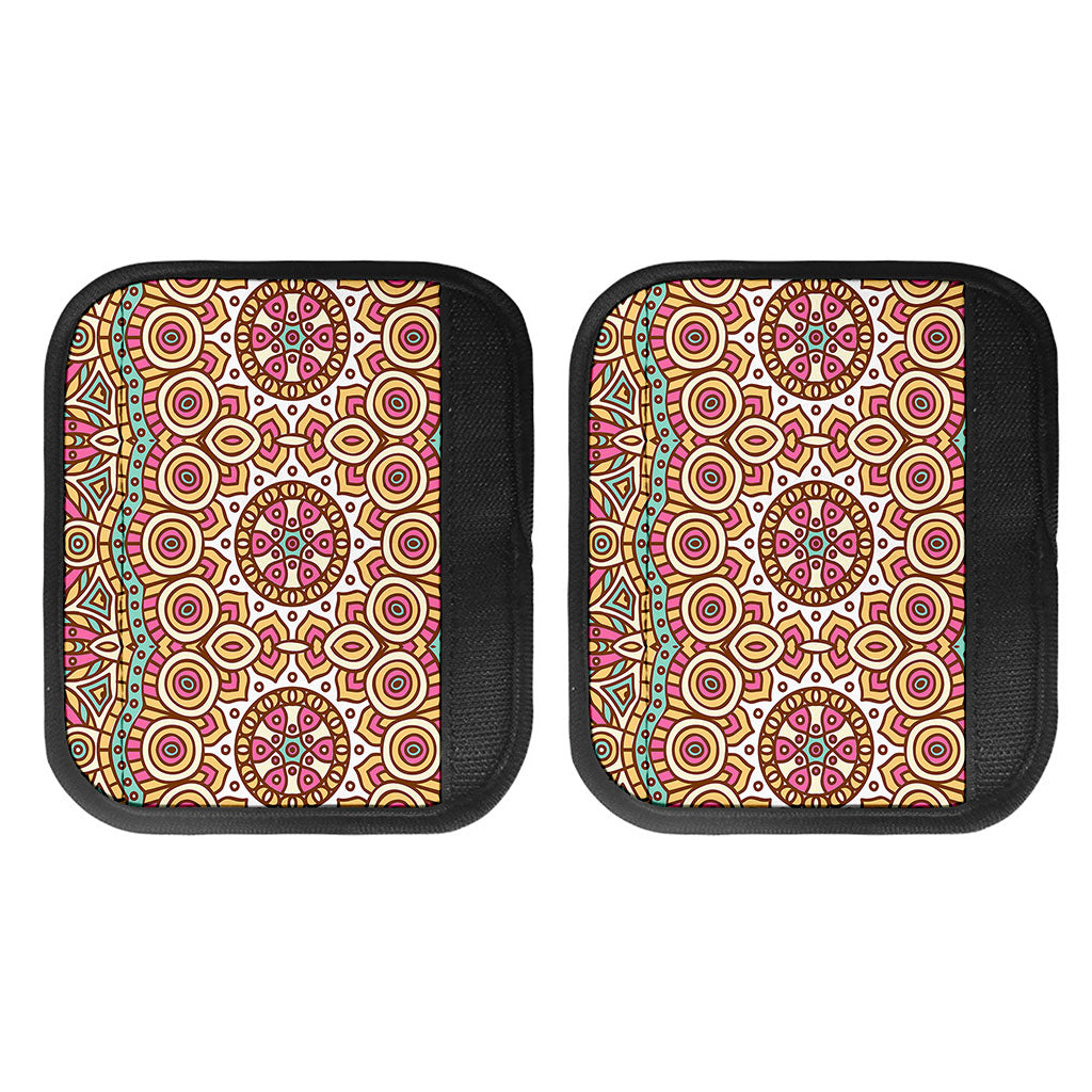 Pastel Ethnic Mandala Print Handle Covers