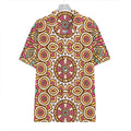 Pastel Ethnic Mandala Print Hawaiian Shirt