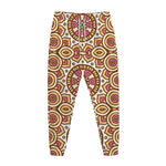 Pastel Ethnic Mandala Print Jogger Pants