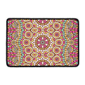Pastel Ethnic Mandala Print Kitchen Mat