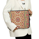 Pastel Ethnic Mandala Print Laptop Sleeve