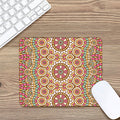 Pastel Ethnic Mandala Print Mouse Pad