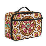Pastel Ethnic Mandala Print Portable Lunch Bag