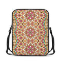 Pastel Ethnic Mandala Print Rectangular Crossbody Bag