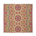 Pastel Ethnic Mandala Print Silk Bandana