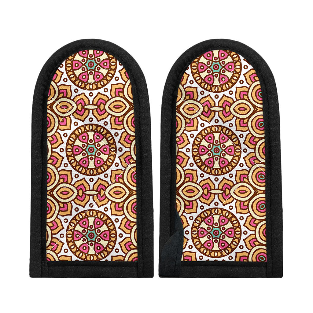 Pastel Ethnic Mandala Print Skillet Handle Cover