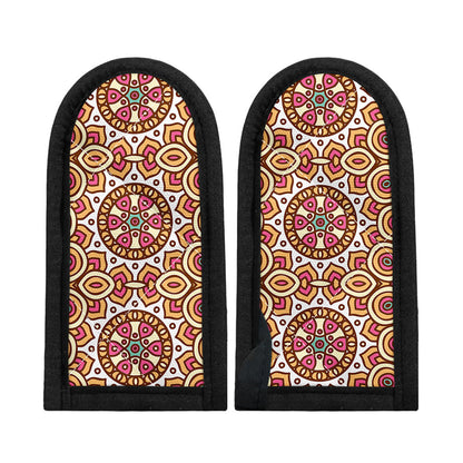 Pastel Ethnic Mandala Print Skillet Handle Cover