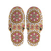 Pastel Ethnic Mandala Print Slippers