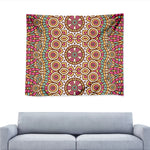 Pastel Ethnic Mandala Print Tapestry