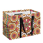 Pastel Ethnic Mandala Print Utility Tote Bag