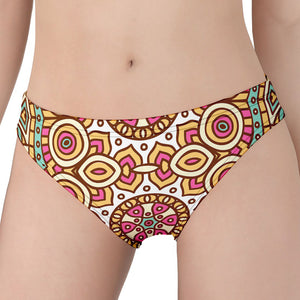 Pastel Ethnic Mandala Print Women's Panties