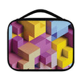 Pastel Geometric Cubic Print Classic Bible Case