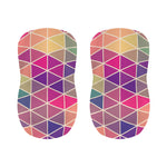 Pastel Geometric Shape Pattern Print Bar Stool Covers