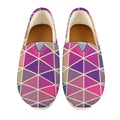 Pastel Geometric Shape Pattern Print Casual Shoes