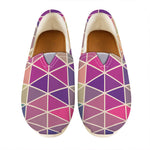 Pastel Geometric Shape Pattern Print Casual Shoes
