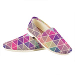 Pastel Geometric Shape Pattern Print Casual Shoes