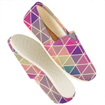 Pastel Geometric Shape Pattern Print Casual Shoes
