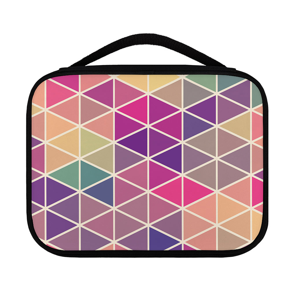 Pastel Geometric Shape Pattern Print Classic Bible Case