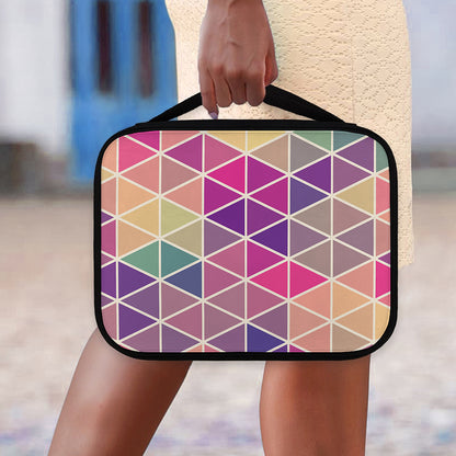 Pastel Geometric Shape Pattern Print Classic Bible Case