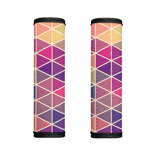Pastel Geometric Shape Pattern Print Handle Covers