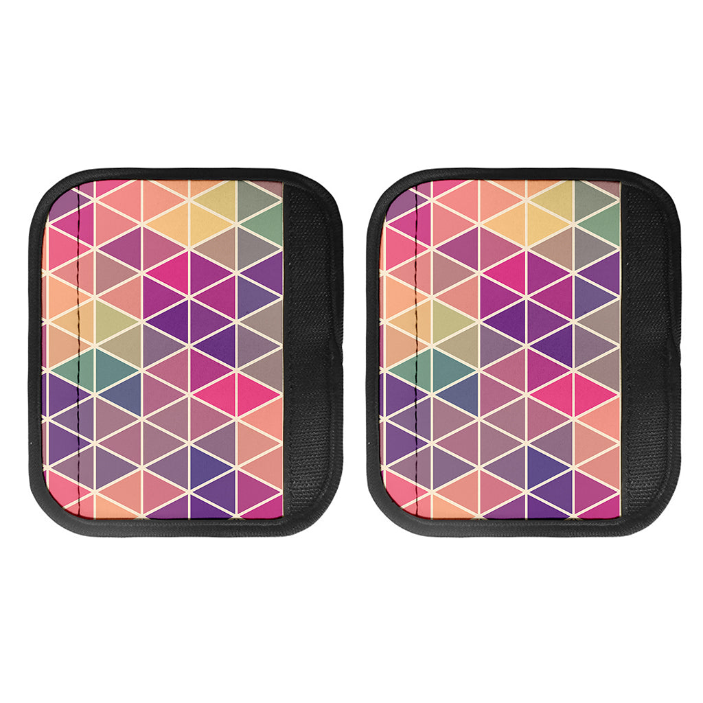 Pastel Geometric Shape Pattern Print Handle Covers