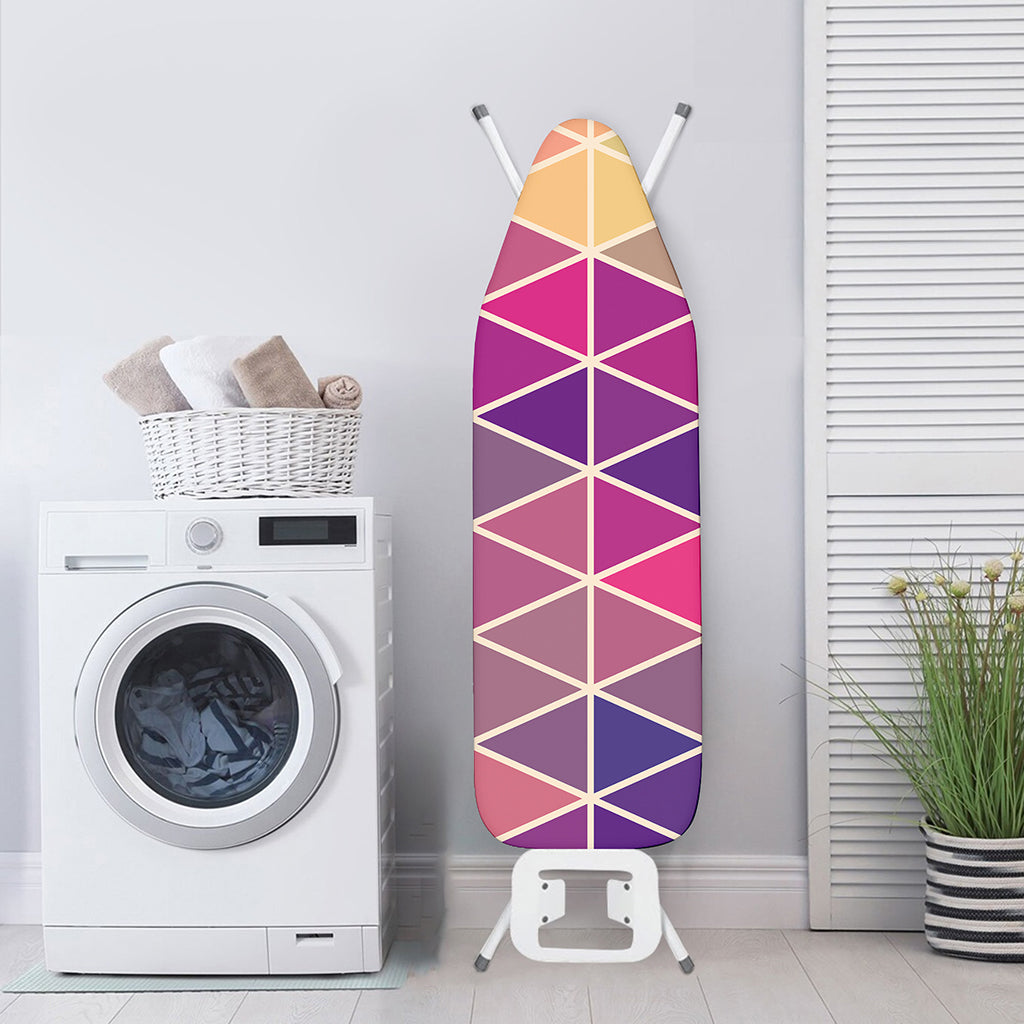 Pastel Geometric Shape Pattern Print Ironing Board Cover