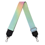 Pastel Holographic Print Bag Strap