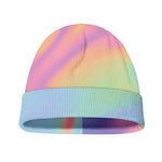 Pastel Holographic Print Beanie