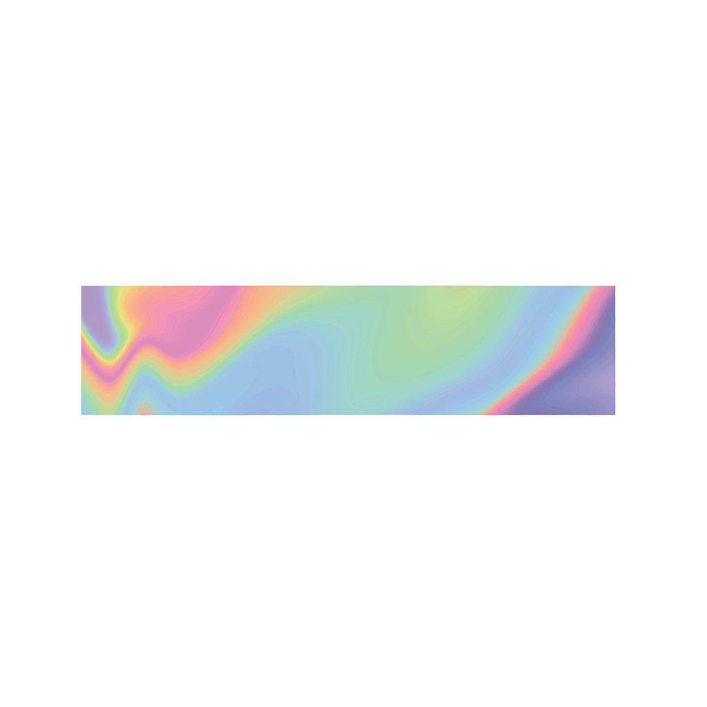 Pastel Holographic Print Bed Runner