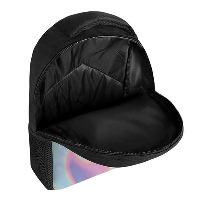 Pastel Holographic Print Casual Backpack