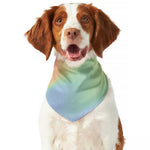 Pastel Holographic Print Dog Bandana