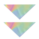 Pastel Holographic Print Dog Bandana