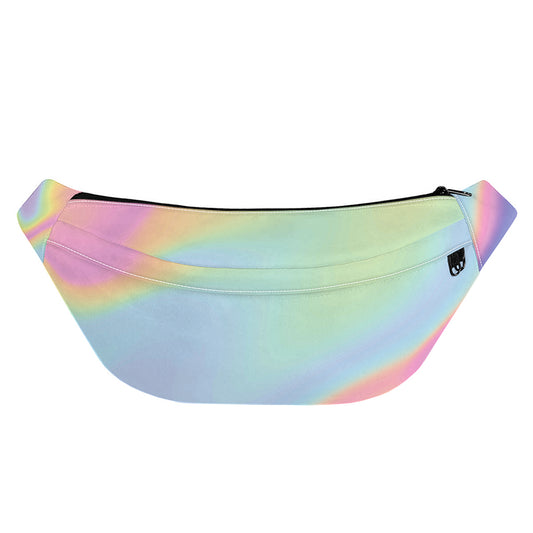 Pastel Holographic Print Fanny Pack