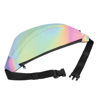 Pastel Holographic Print Fanny Pack